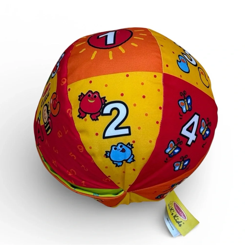 Melissa & Doug K’s Kids 2-in-1 Talking Learning Ball– Educational Toy NO BOX NEW